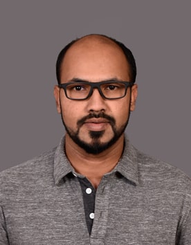 alt = "Photo of Bharat Parthasarathy."